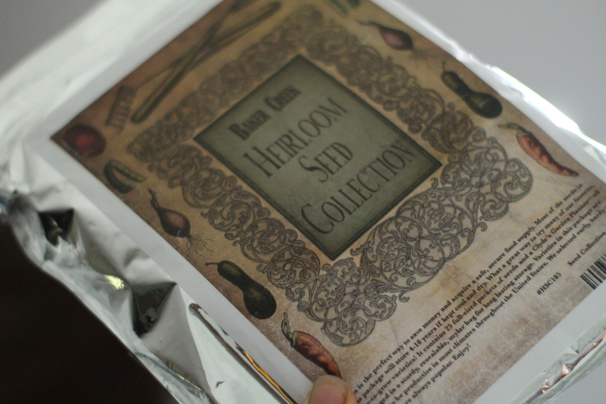 GIVEAWAY!  And the magical little seed